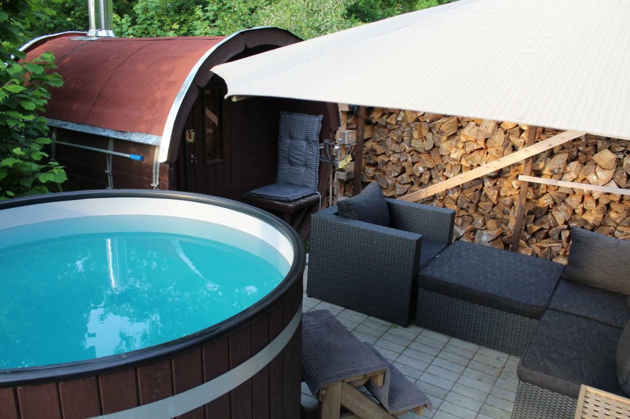 Sommerhausrelaxing für gestreßte Menschen Spreenhagen Exterior foto